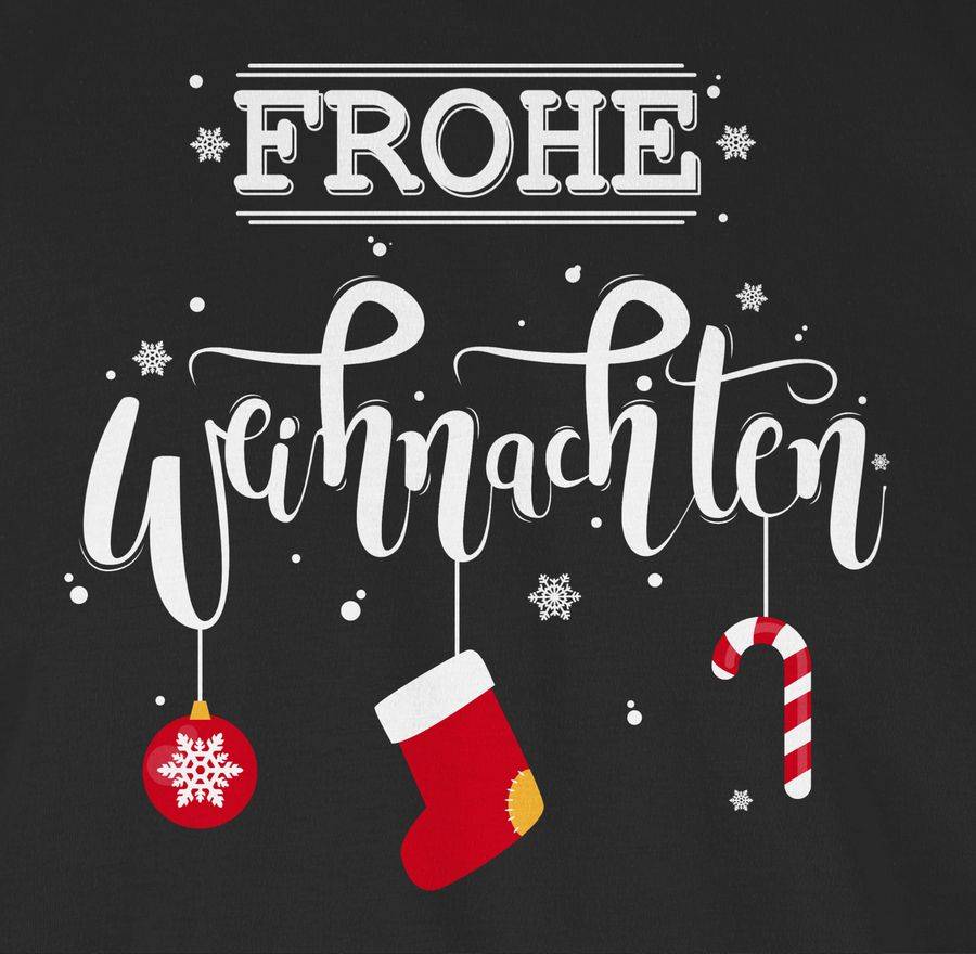 Shirtracer Frohe Weihnachten Lettering Shirts & Mehr Shirtracer