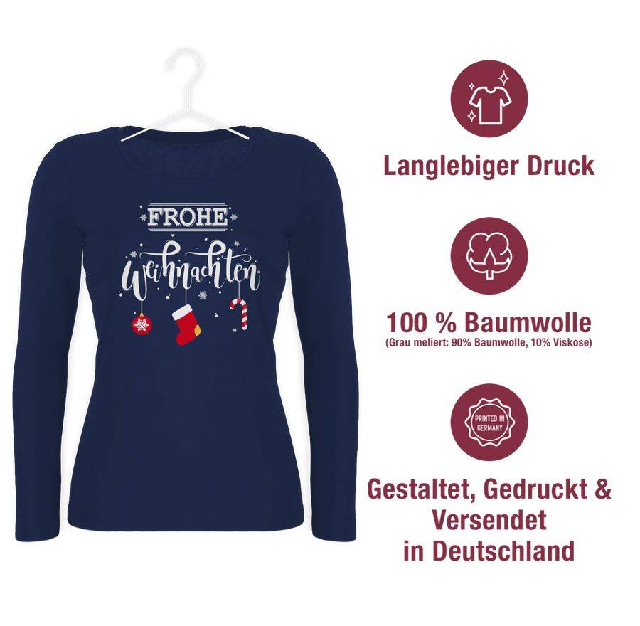 Shirtracer Frohe Weihnachten Lettering Shirts & Mehr Shirtracer