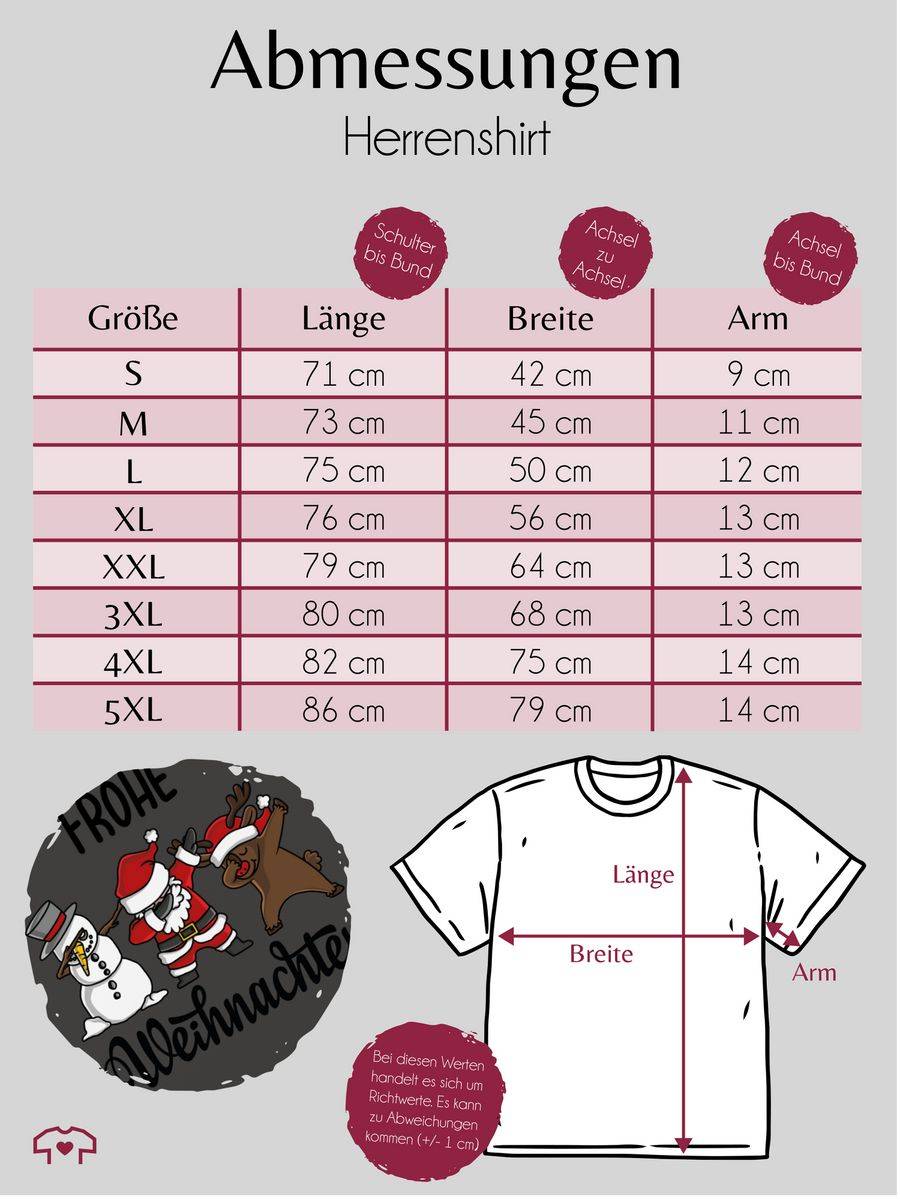 Shirtracer Frohe Weihnachten Mit Dabbing Figuren - Schwarz Shirts & Mehr Shirtracer