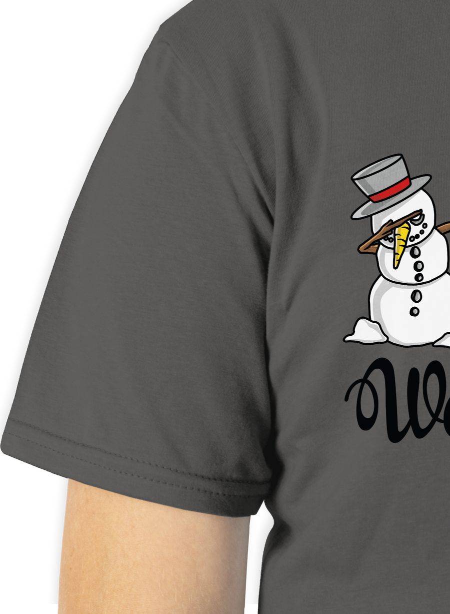 Shirtracer Frohe Weihnachten Mit Dabbing Figuren - Schwarz Shirts & Mehr Shirtracer