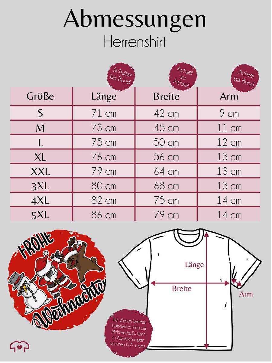 Shirtracer Frohe Weihnachten Mit Dabbing Figuren - Weiß: Tshirt Gym Bag Shirtracer