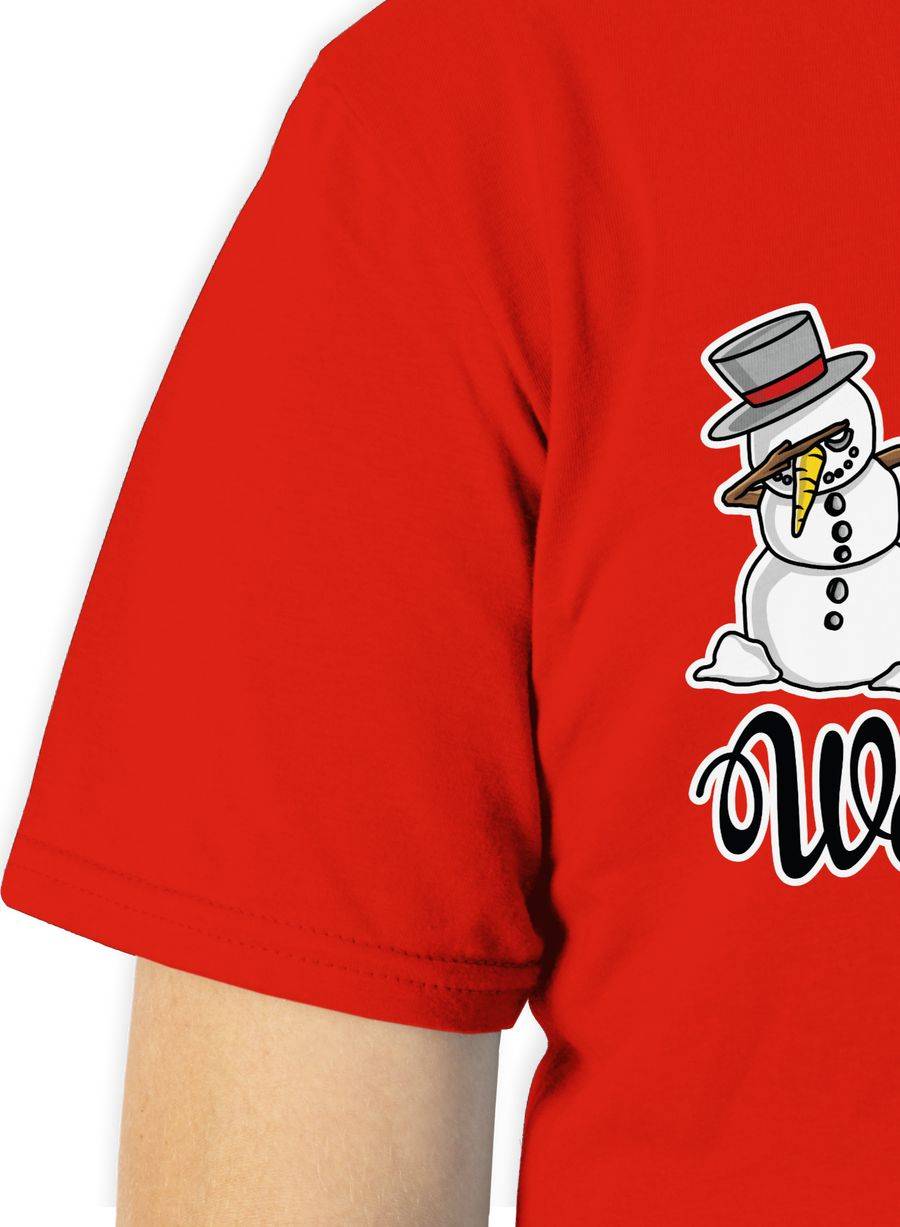 Shirtracer Frohe Weihnachten Mit Dabbing Figuren - Weiß: Tshirt Gym Bag Shirtracer