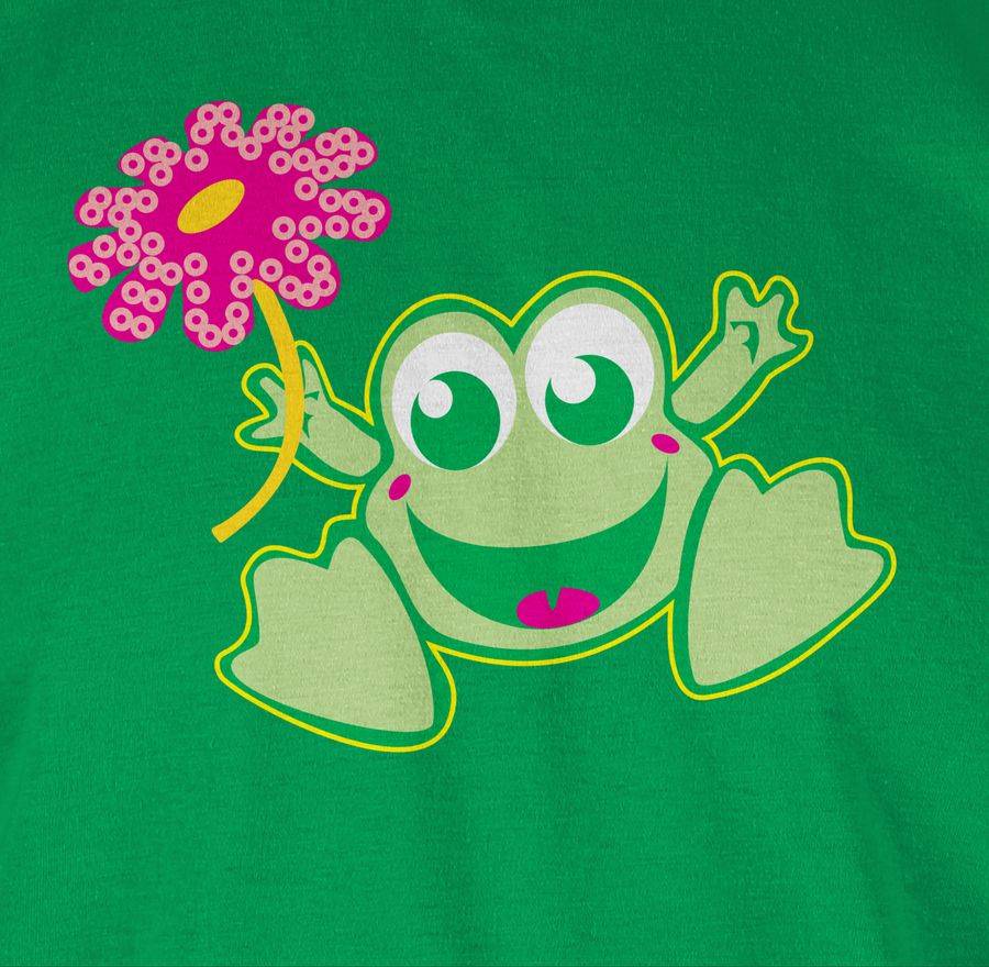 Shirtracer Frosch Mit Blume: Tshirt Rucksack Shirtracer