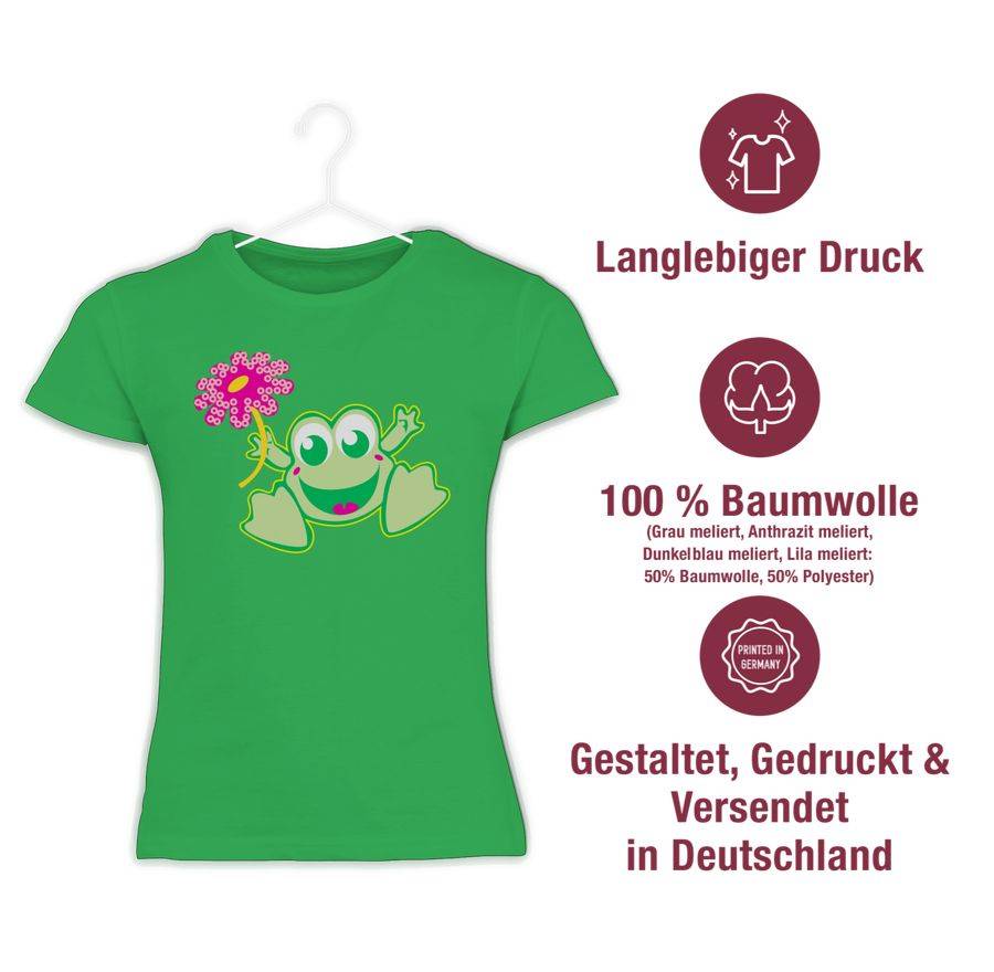 Shirtracer Frosch Mit Blume: Tshirt Rucksack Shirtracer