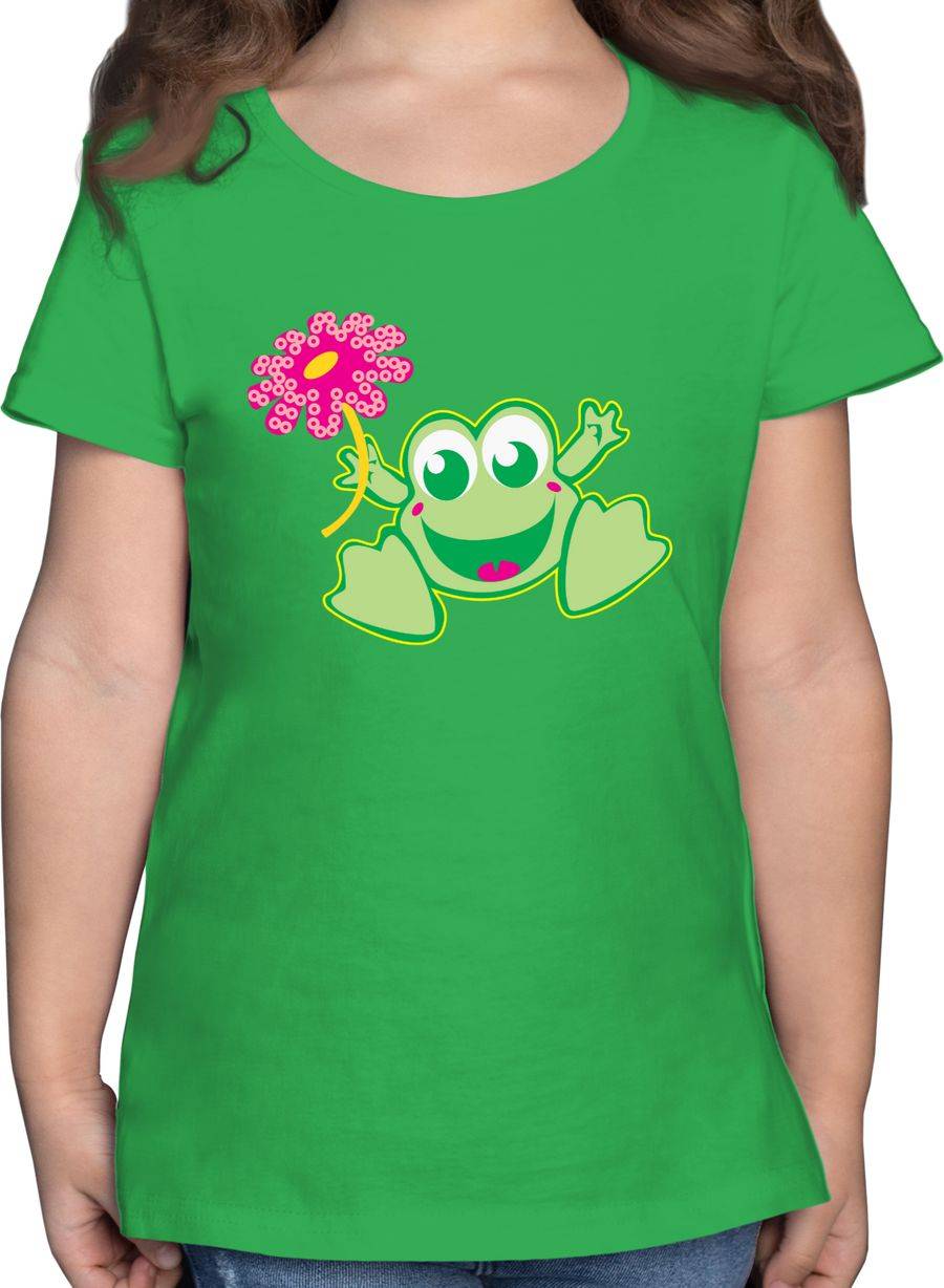 Shirtracer Frosch mit Blume: Tshirt Rucksack Shirtracer