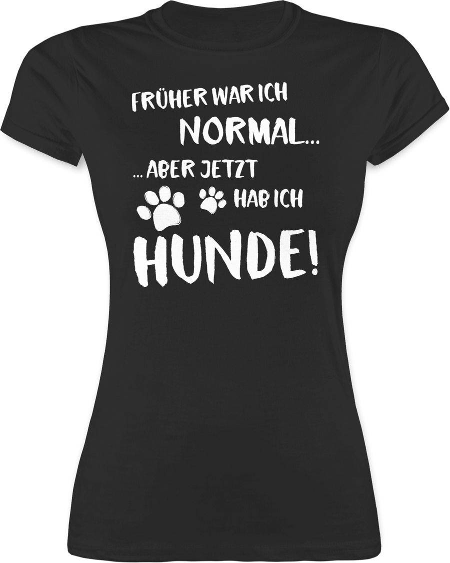 Shirtracer Früher war ich normal jetzt hab ich Hunde: Tshirt Gym Bag Shirtracer