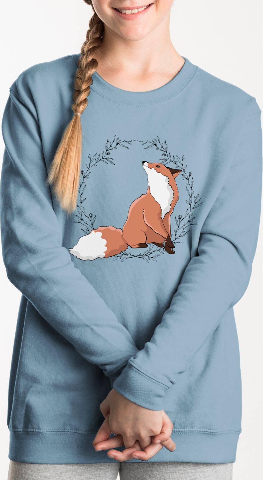 Shirtracer Fuchs Mit Blumenkranz: Tshirt Rucksack Shirtracer