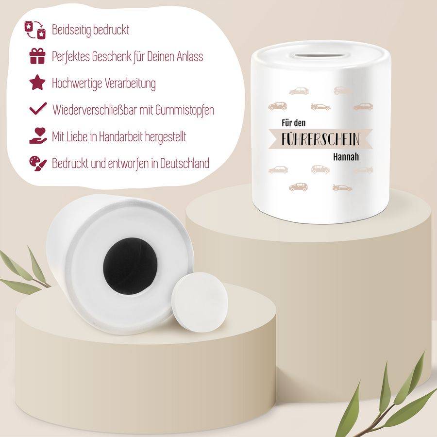 Shirtracer Führerschein Fahrerlaubnis Lappen Schein Shirts & Mehr Shirtracer