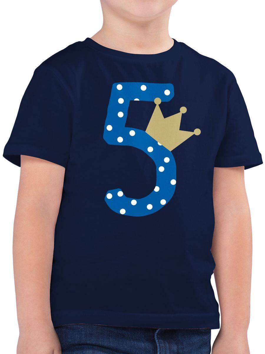 Shirtracer Fünf Krone Junge Fünfter Shirts & Mehr Shirtracer