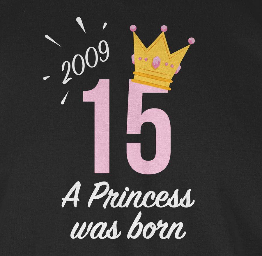 Shirtracer Fünfzehnter Mädchen Princess 2009: T-Shirt Rucksack Shirtracer