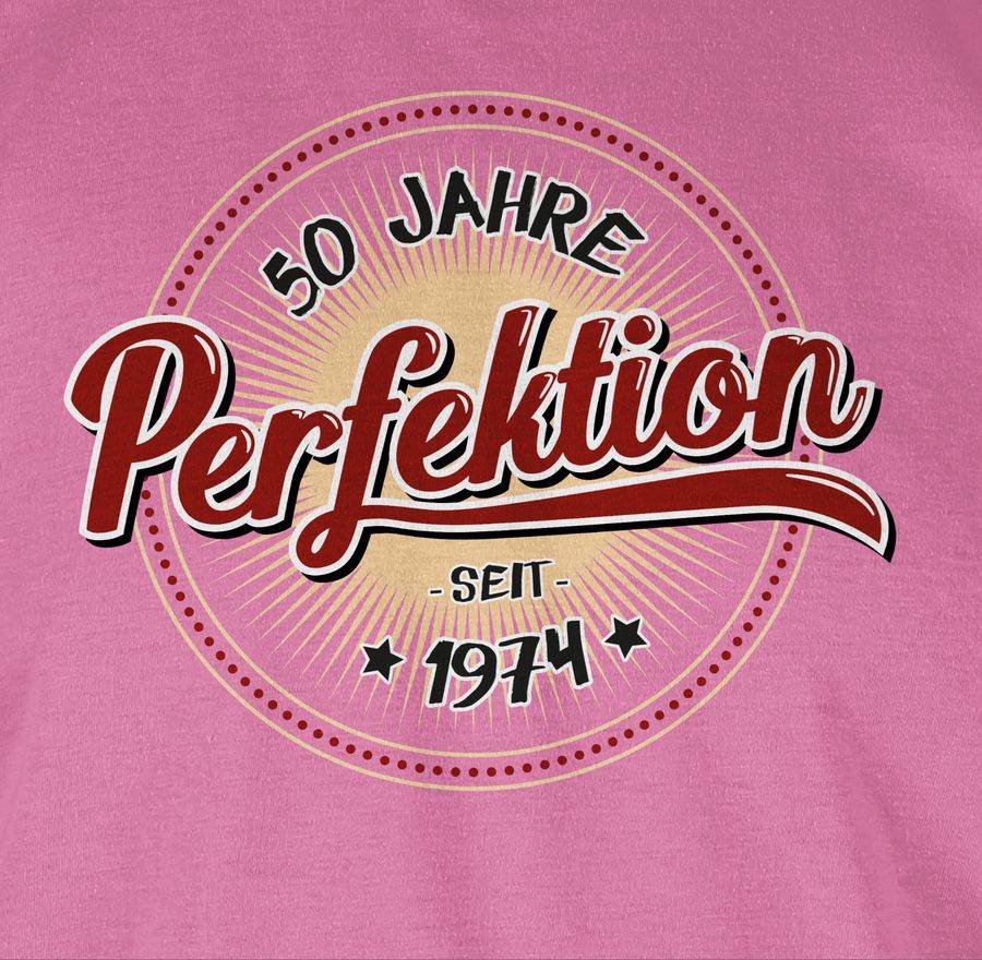 Shirtracer Fünfzig Jahre Perfektion 1974 I Shirts & Mehr Shirtracer