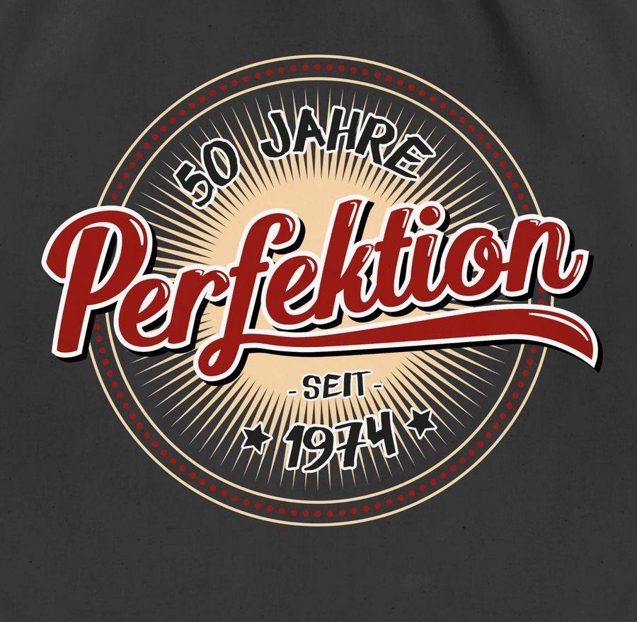 Shirtracer Fünfzig Jahre Perfektion 1974 I Shirts & Mehr Shirtracer