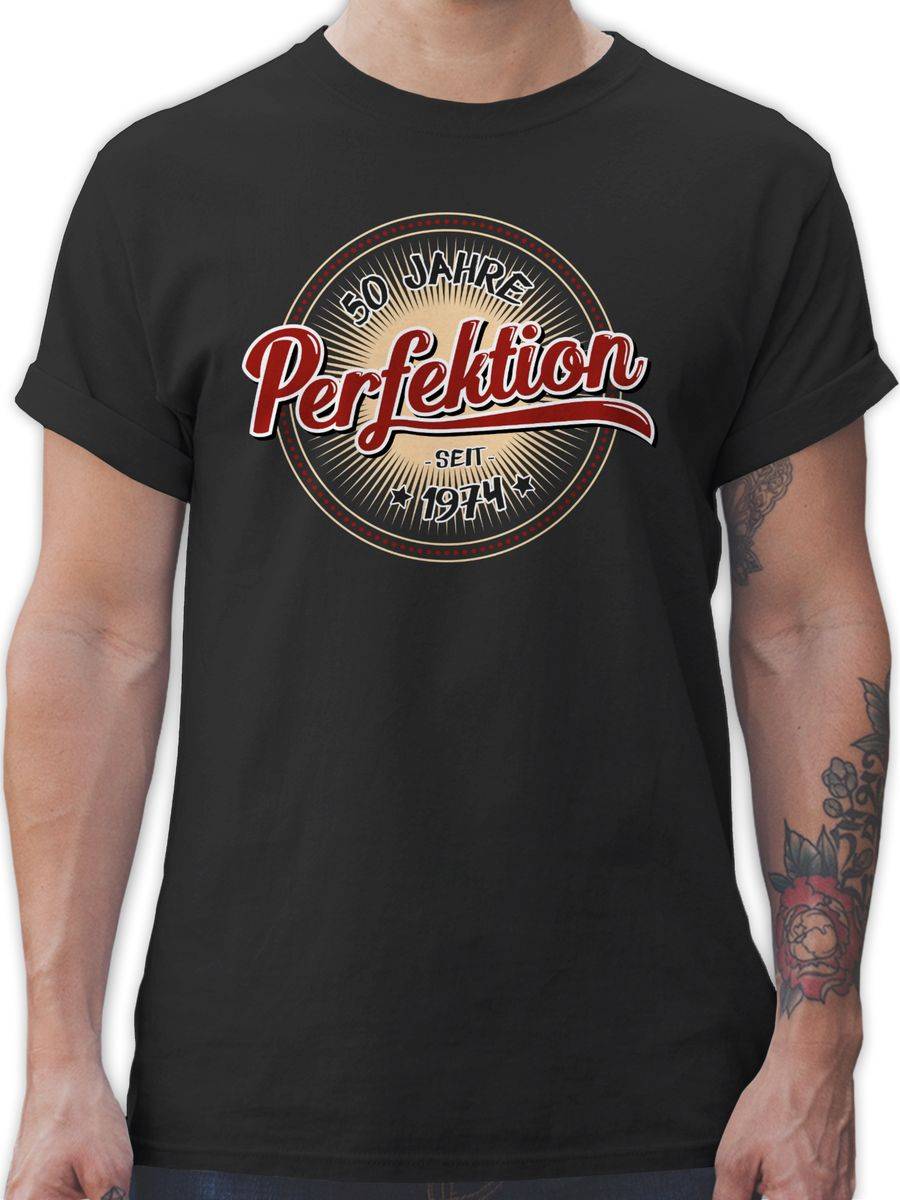 Shirtracer Fünfzig Jahre Perfektion 1974 I Shirts & Mehr Shirtracer