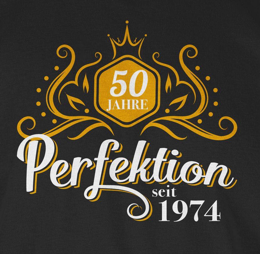 Shirtracer Fünfzig Jahre Perfektion 1974 Shirts & Mehr Shirtracer