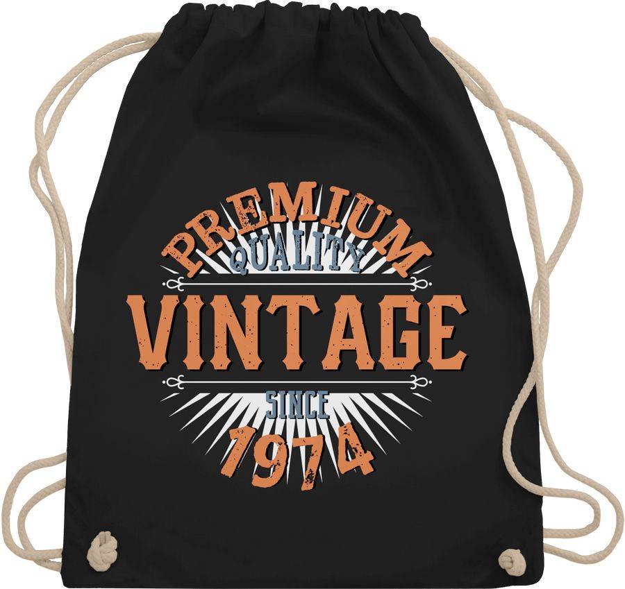 Shirtracer Fünfzigster Vintage 1974 Shirts & Mehr Shirtracer