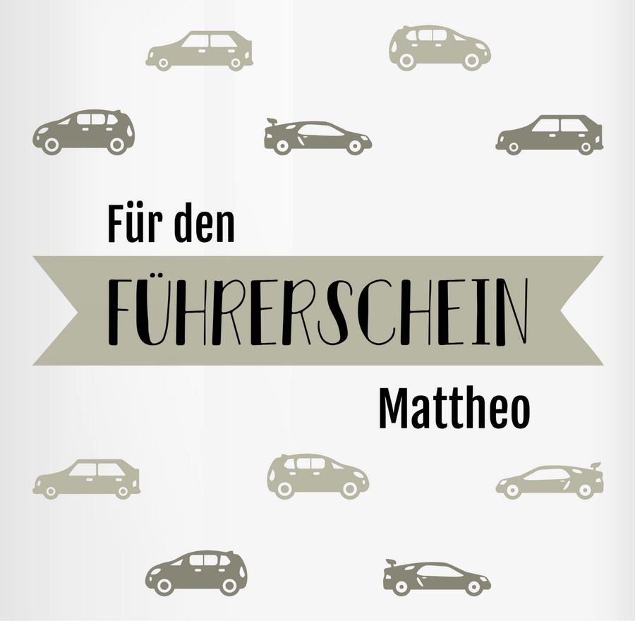 Shirtracer Für Den Führerschein Führerscheinprüfung: Tshirt Turnbeutel Shirtracer