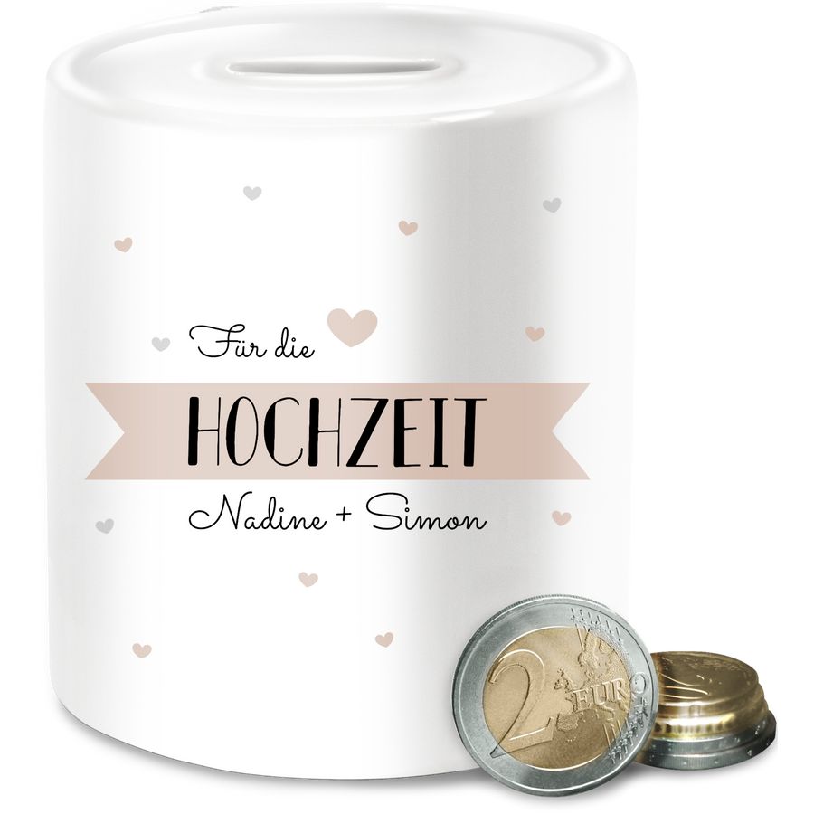Shirtracer Für die Hochzeit Brautpaar Name Hochzeitskasse Geldgeschenk Hochzeit Hochzeitssp Shirtracer