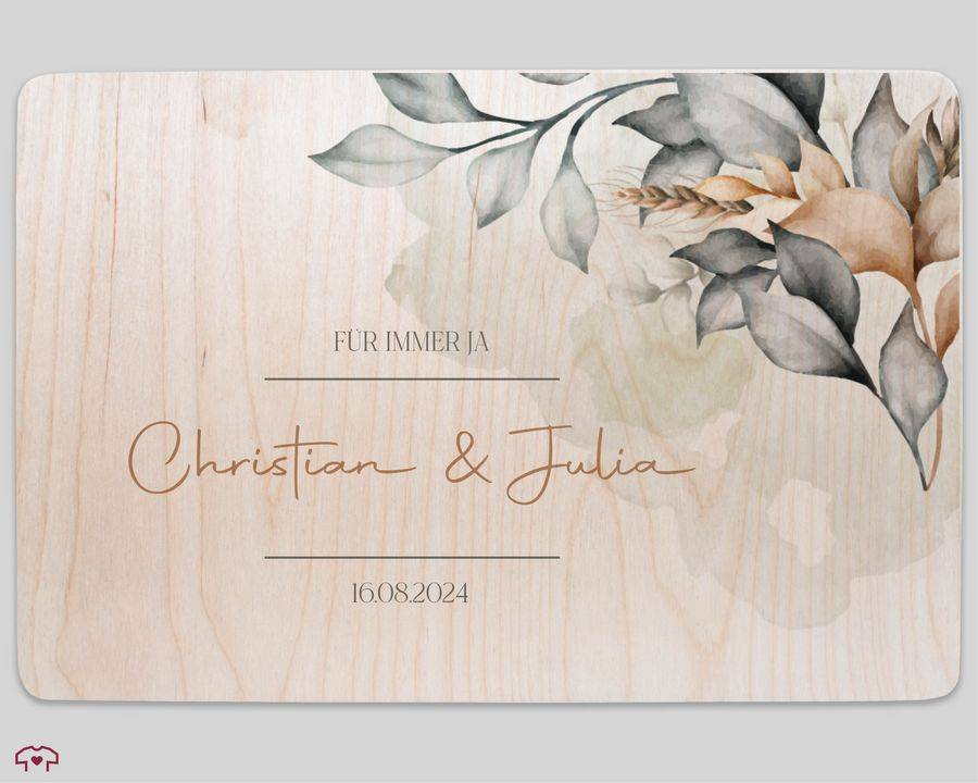 Shirtracer Für Immer Ja Liebesgeschenk Ich Liebe Dich Geschenk Holzkiste Geldgeschenk Shirtracer