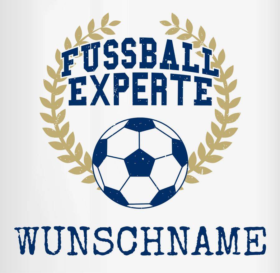 Shirtracer Fußball Experte Name Anpassbar: Tshirt Gym Bag Shirtracer