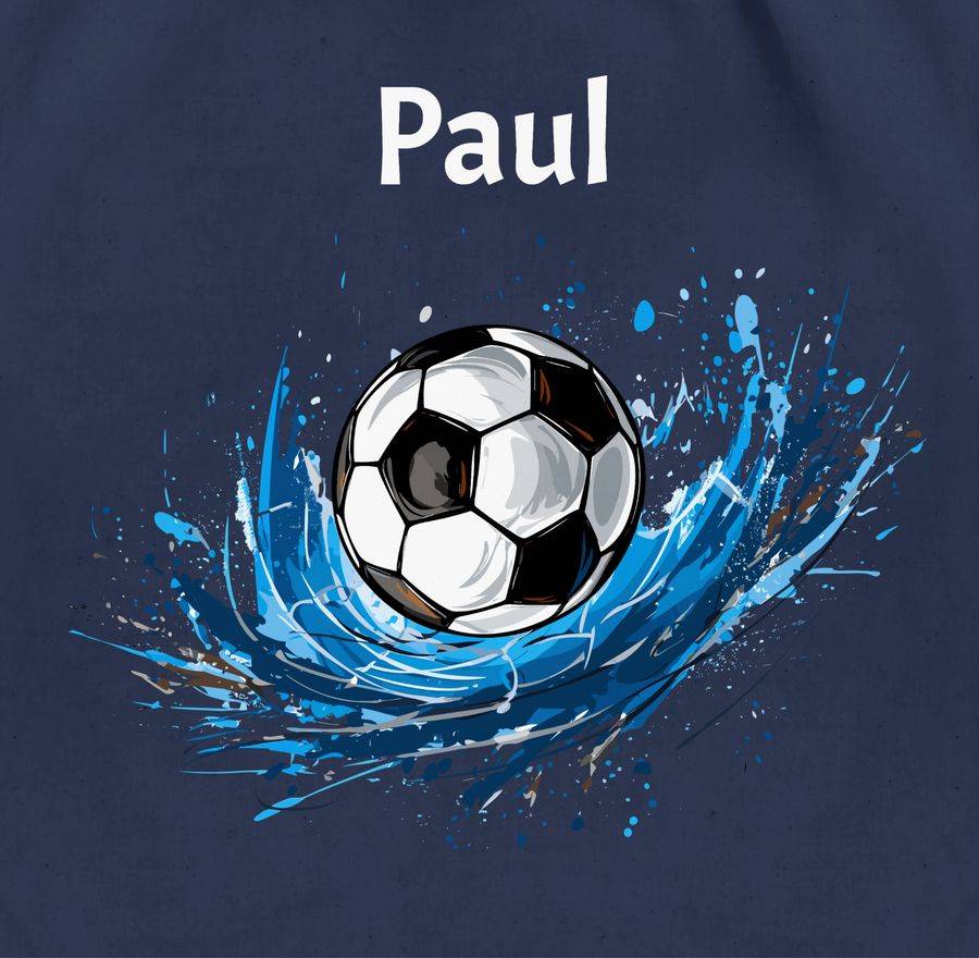 Shirtracer Fußball Fußballfan Fußballbegeistertes Fußballliebender Junge Mit Name Shirts Shirtracer