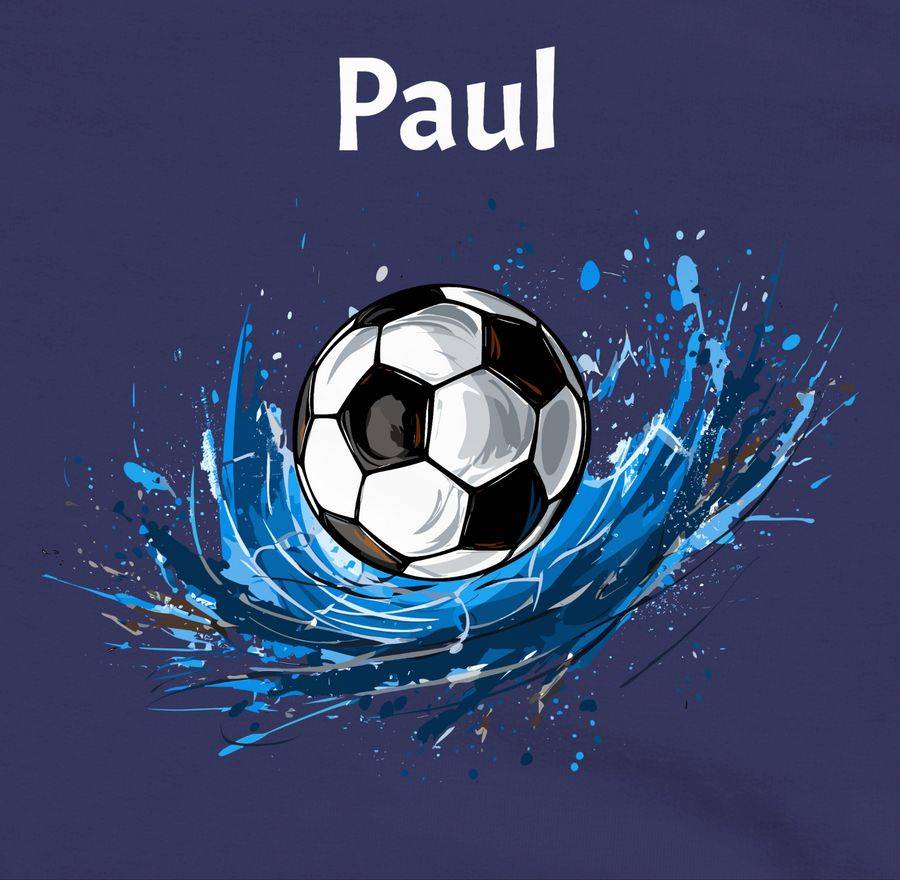 Shirtracer Fußball Fußballfan Fußballbegeistertes Fußballliebender Junge Mit Name Shirts Shirtracer