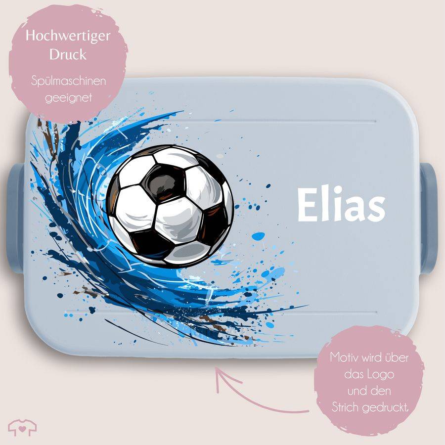 Shirtracer Fußball Fußballfan Fußballer Fußballmotiv Junge Mit Name: T-Shirt Gym Bag Shirtracer