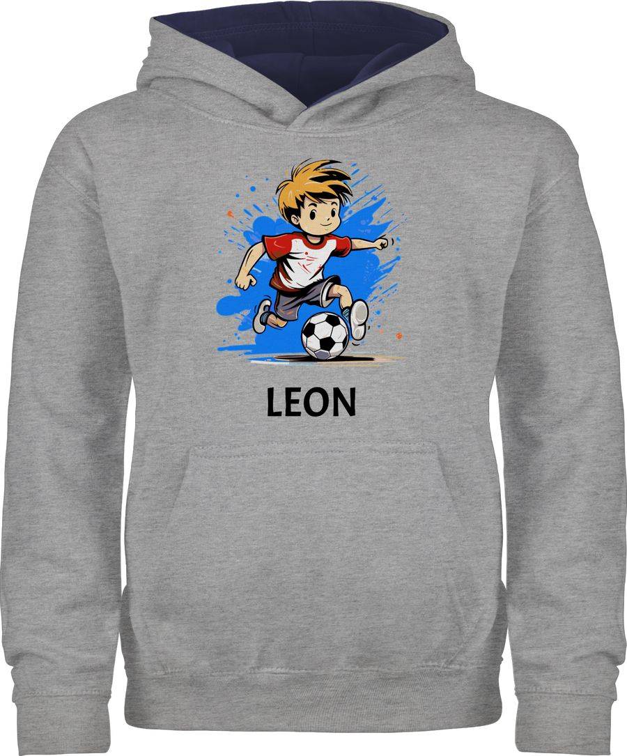 Shirtracer Fußball Junge Fußballer Geschenk Kinder Name Shirts & Mehr Shirtracer