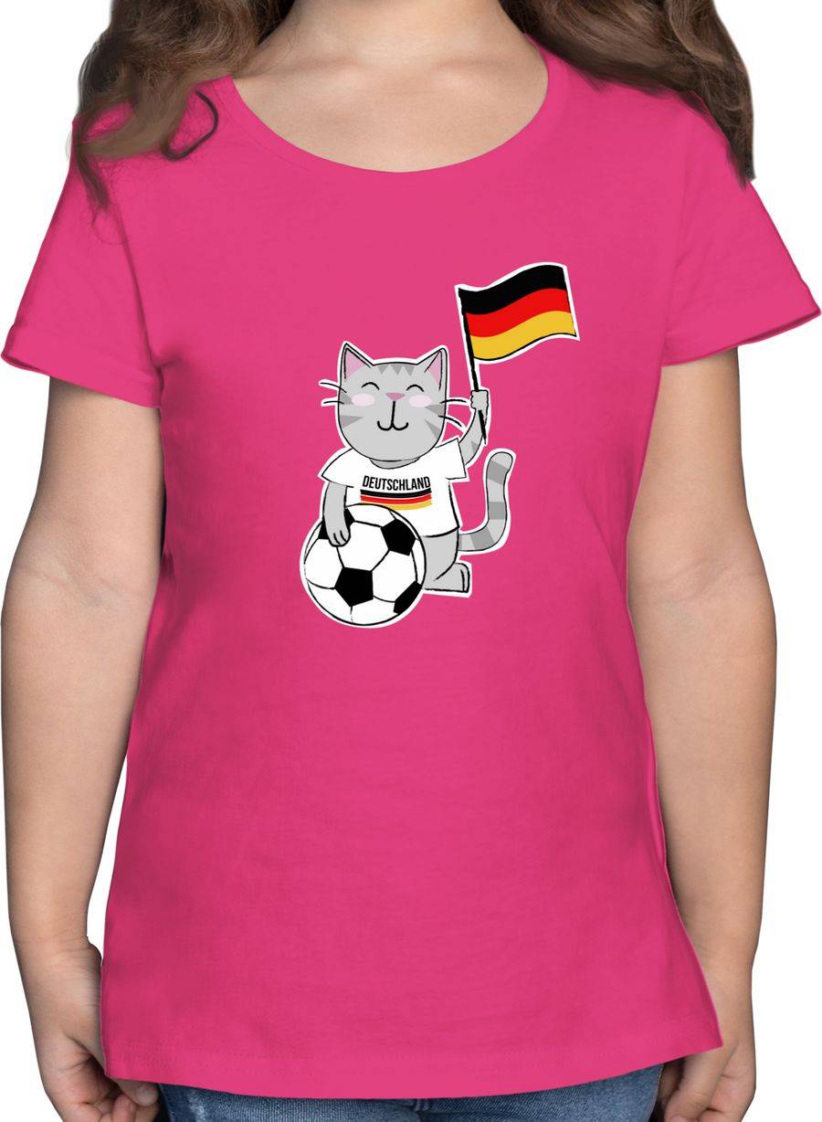 Shirtracer Fußball Katze Deutschland Shirts & Mehr Shirtracer
