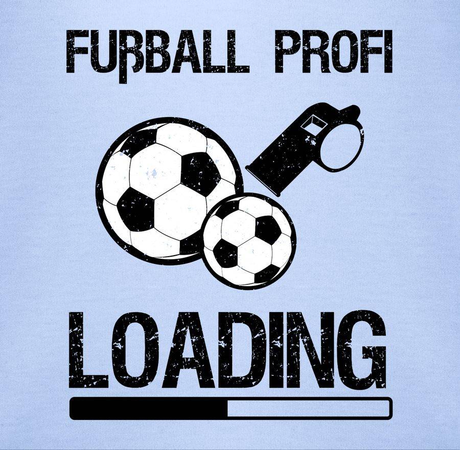 Shirtracer Fußball Profi Loading - Vintage Schwarz Shirts & Mehr Shirtracer