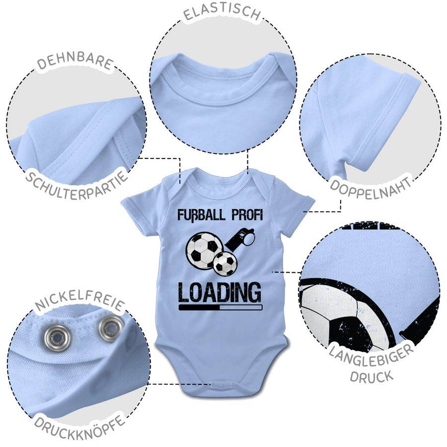 Shirtracer Fußball Profi Loading - Vintage Schwarz Shirts & Mehr Shirtracer