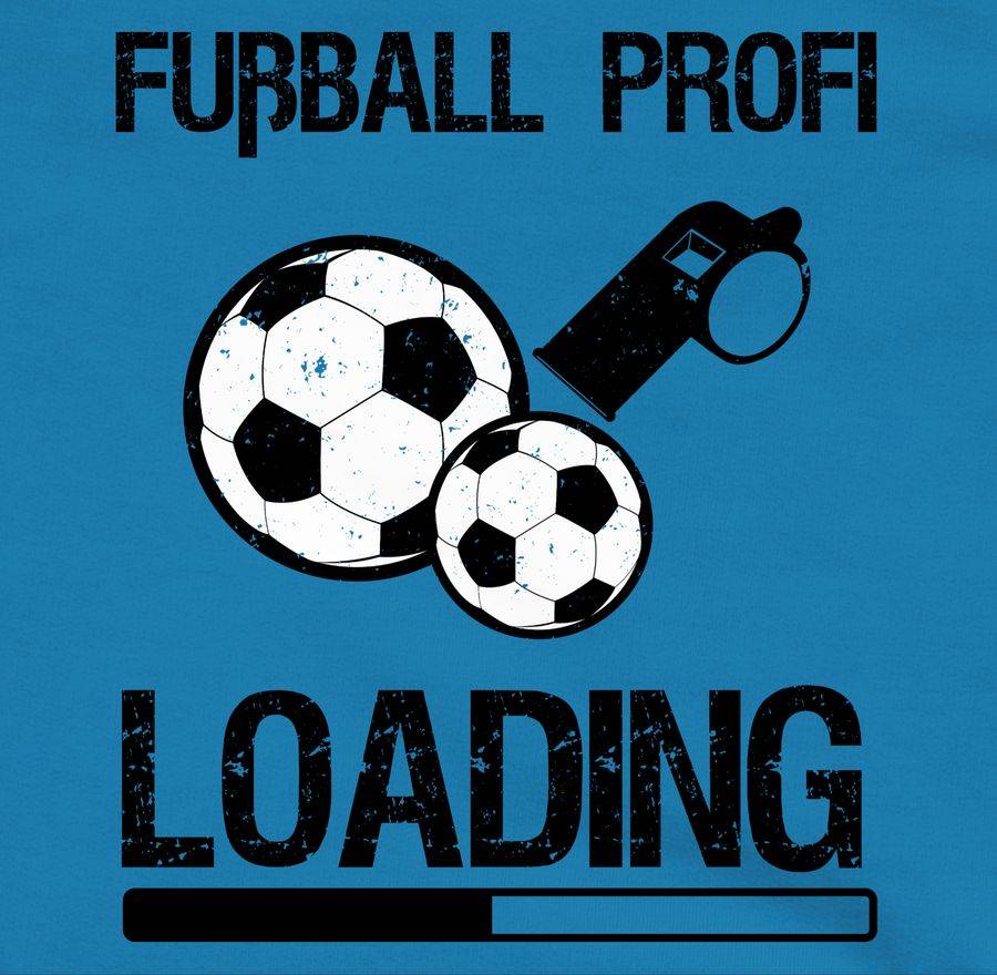Shirtracer Fußball Profi Loading - Vintage Schwarz Shirts & Mehr Shirtracer