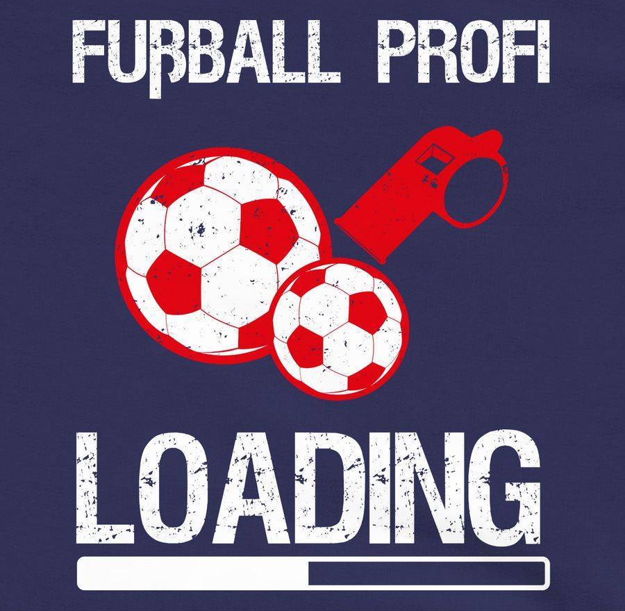 Shirtracer Fußball Profi Loading - Vintage: T-Shirt Turnbeutel Shirtracer