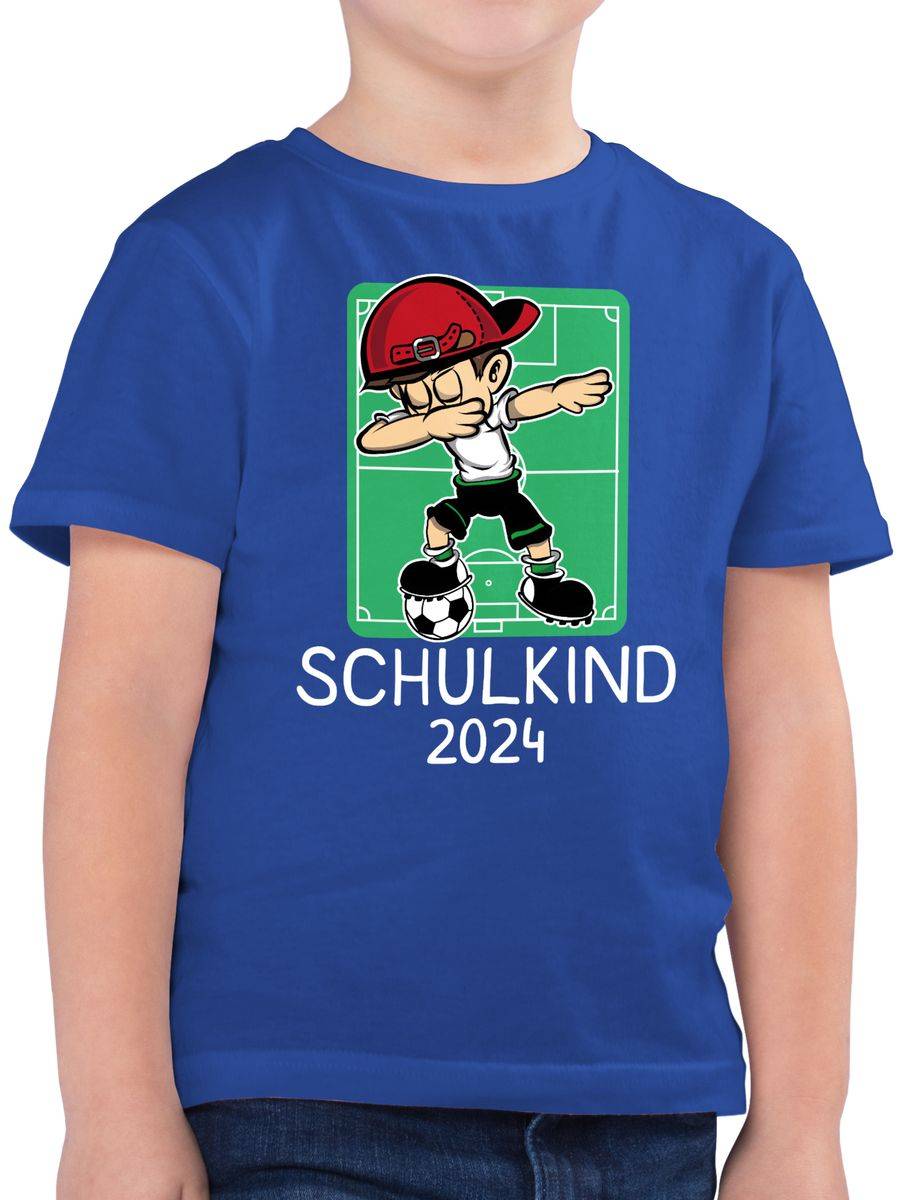 Shirtracer Fußball Schulkind 2024 - weiß: Tshirt Gym Bag Shirtracer