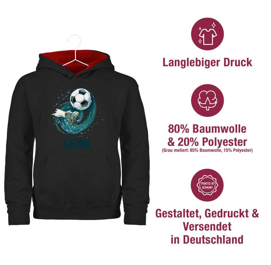 Shirtracer Fußball Schuss Cool Fußballfan: Tshirt Turnbeutel Shirtracer