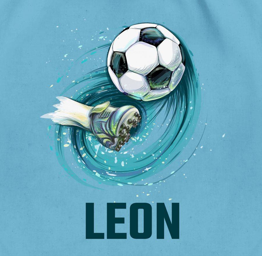 Shirtracer Fußball Schuss Cool Fußballfan: Tshirt Turnbeutel Shirtracer