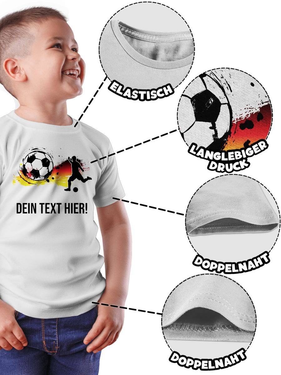 Shirtracer Fußballer Germany Personalisiert Mit Namen Deutschland Shirts & Mehr Shirtracer