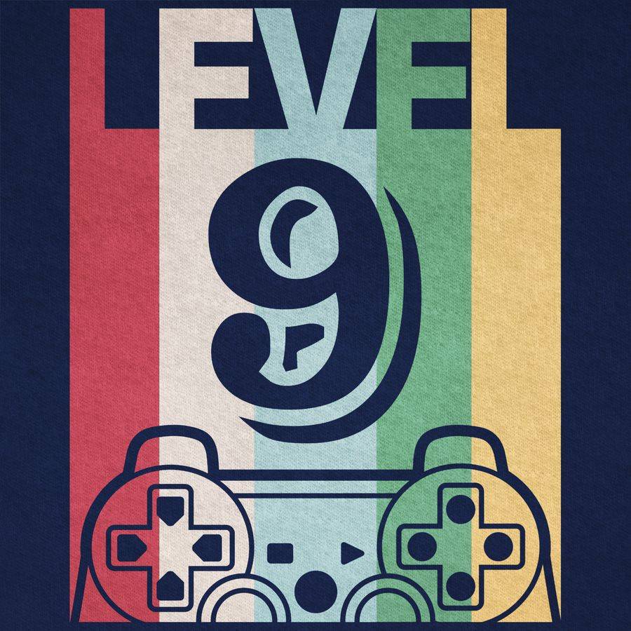 Shirtracer Gaming LEVEL Neun: Tshirt Rucksack Shirtracer