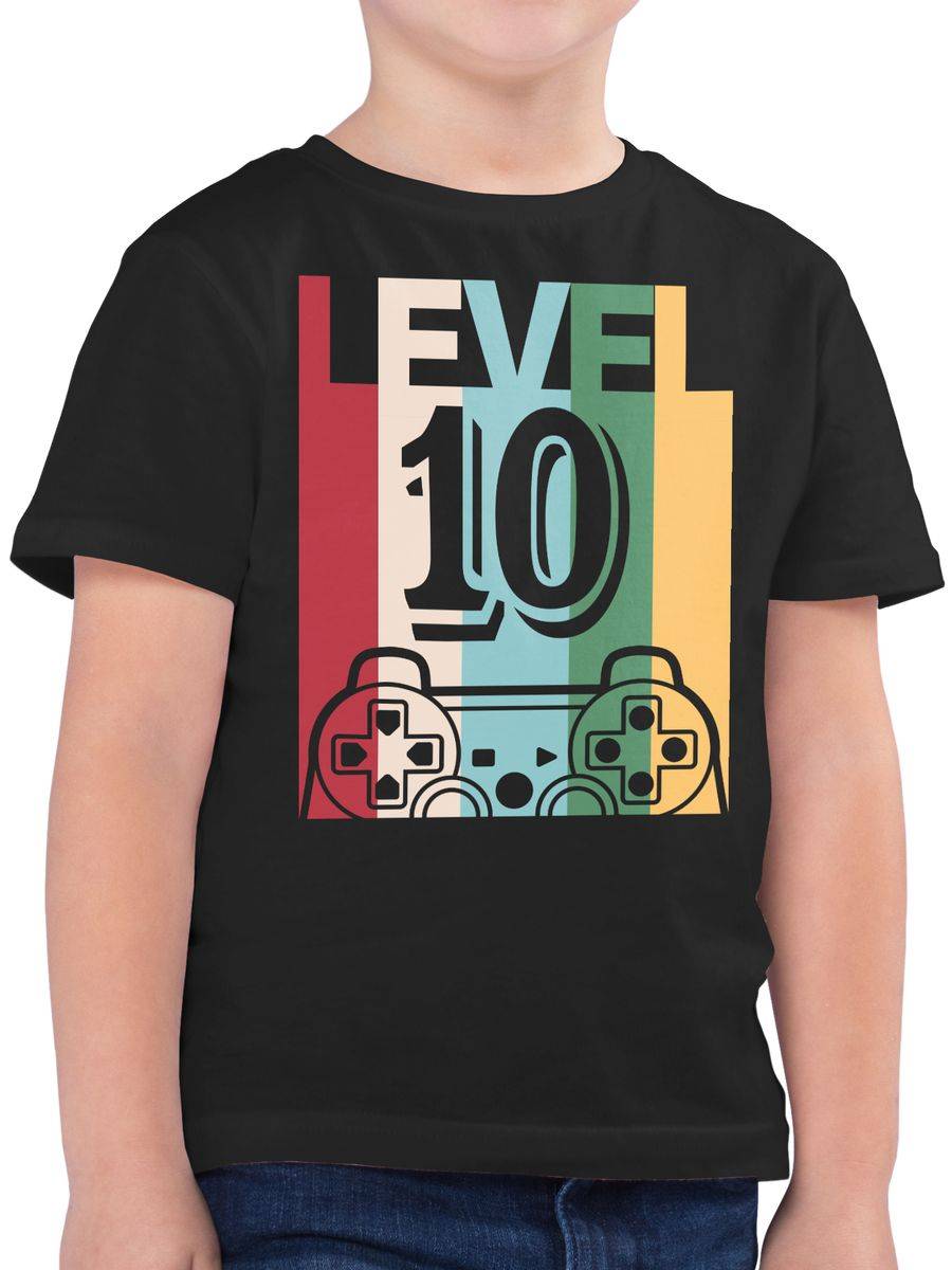 Shirtracer Gaming LEVEL Zehn Shirts & Mehr Shirtracer
