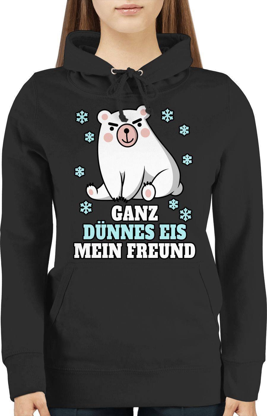 Shirtracer Ganz Dünnes Eis Mein Freund: Tshirt Gym Bag Shirtracer