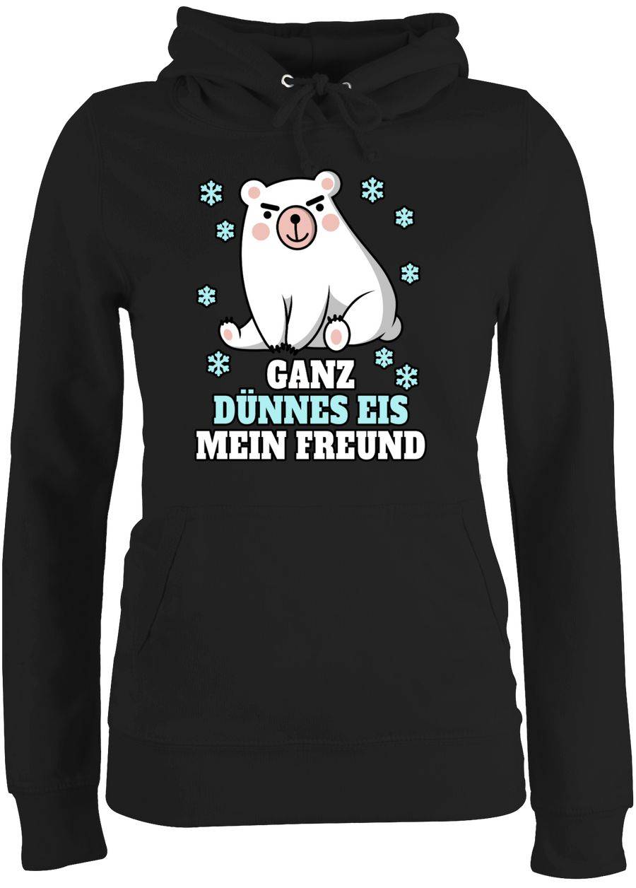 Shirtracer Ganz dünnes Eis mein Freund: Tshirt Gym Bag Shirtracer