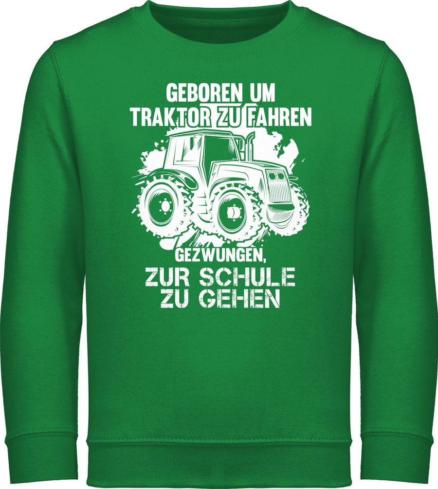 Shirtracer Geboren um Traktor zu fahren: Tshirt Gym Bag Shirtracer