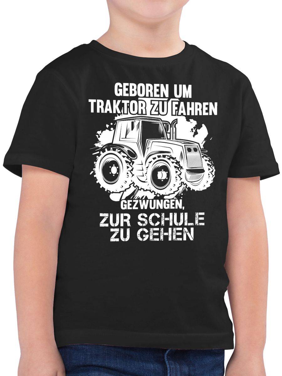 Shirtracer Geboren um Traktor zu fahren: Tshirt Gym Bag Shirtracer