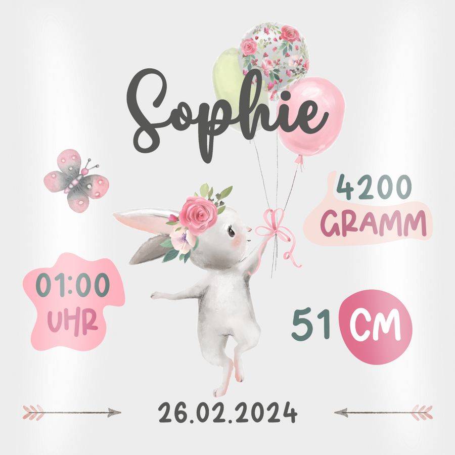 Shirtracer Geburtsgeschenk Maß Gewicht Geburt Shirts & Mehr Shirtracer