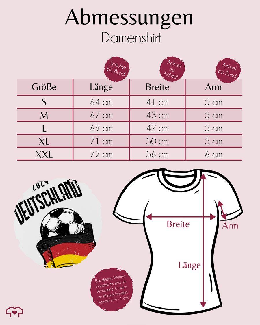 Shirtracer Germany 2024 Deutschland: T-Shirt Turnbeutel Shirtracer