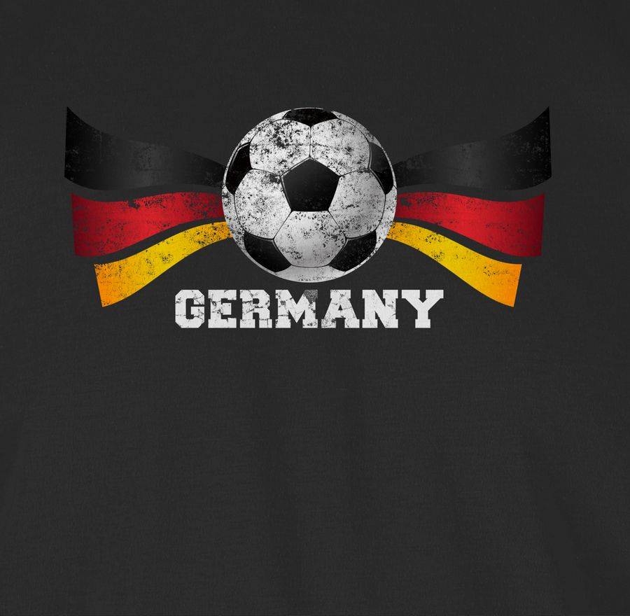 Shirtracer Germany Fußball Vintage: Tshirt Rucksack Shirtracer