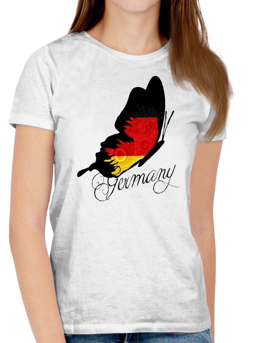 Shirtracer Germany Schmetterling: Tshirt Turnbeutel Shirtracer