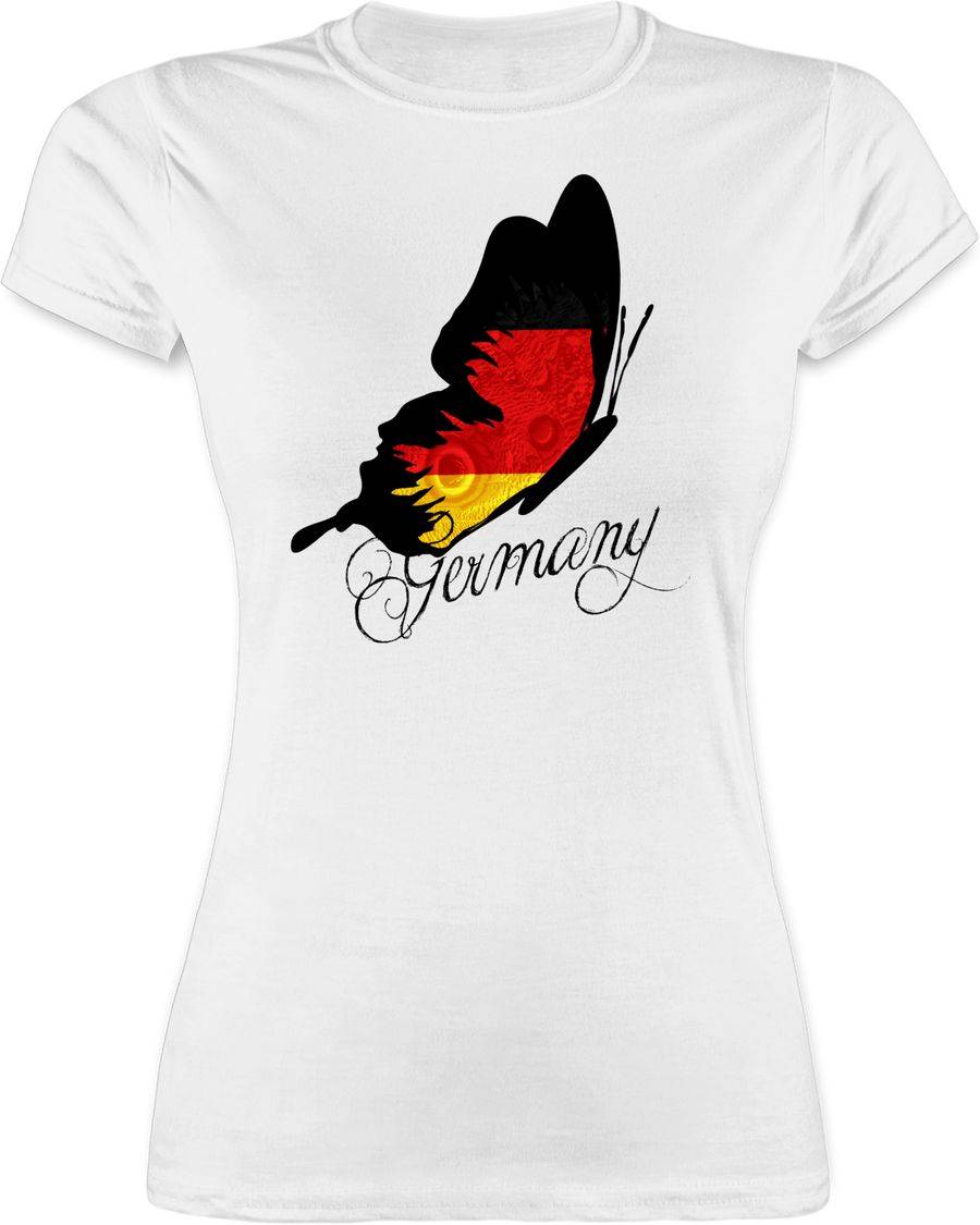 Shirtracer Germany Schmetterling: Tshirt Turnbeutel Shirtracer