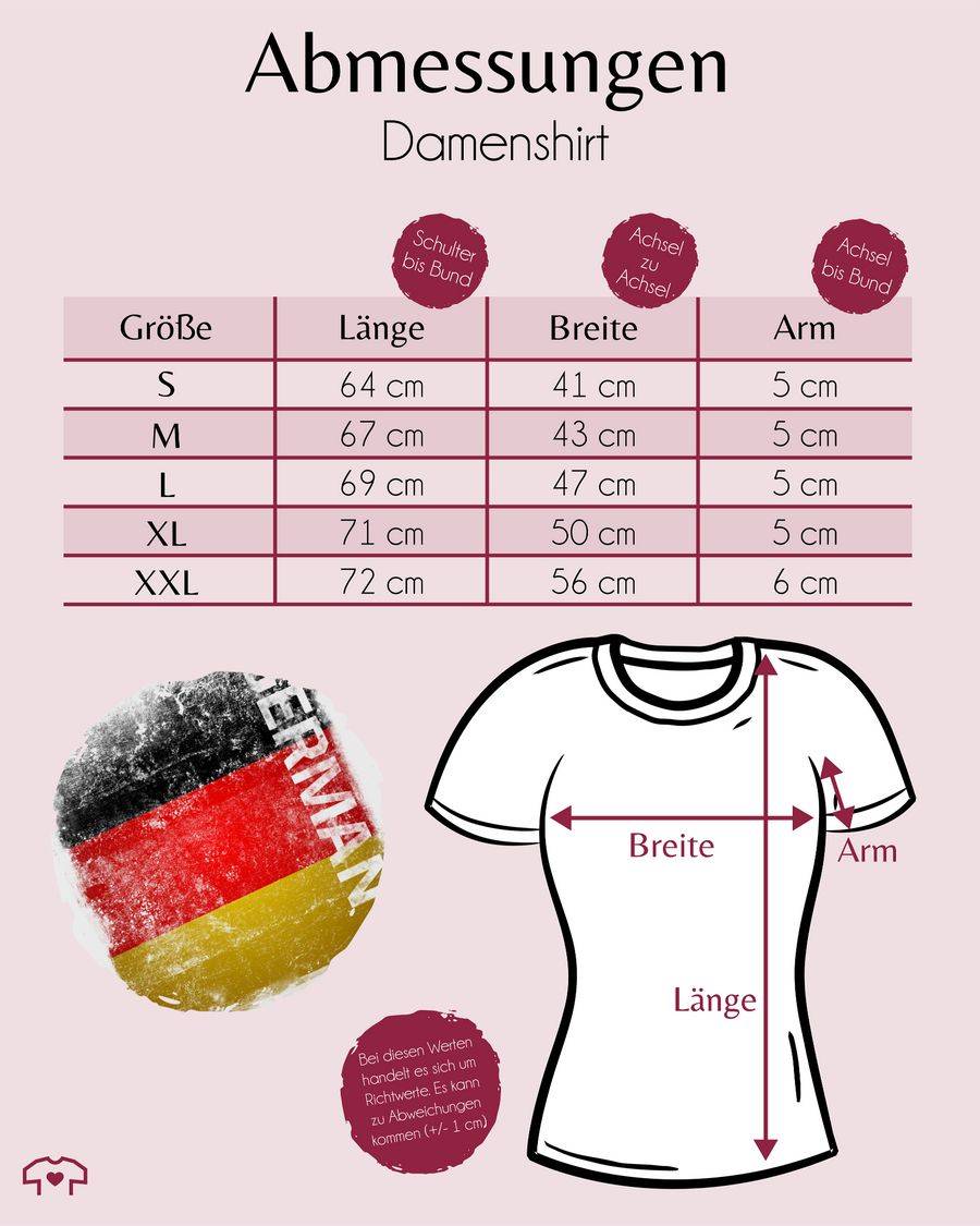 Shirtracer Germany Vintage Flagge: Tshirt Rucksack Shirtracer