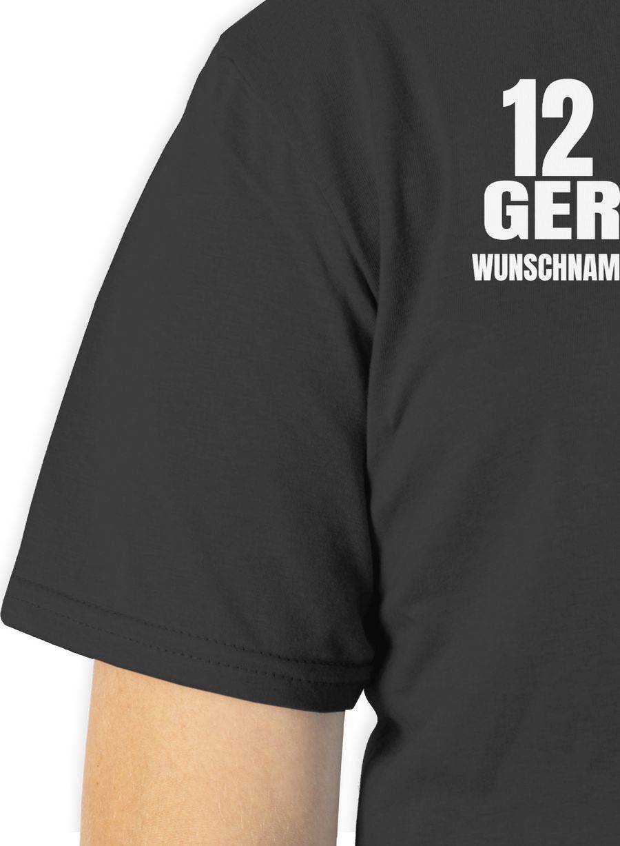 Shirtracer Germany WM Fan-Shirt Deutschland: Tshirt Gym Bag Shirtracer