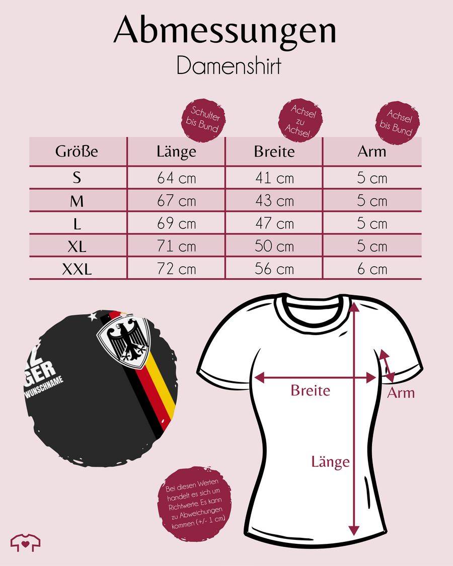 Shirtracer Germany WM Fan-Shirt Deutschland: Tshirt Gym Bag Shirtracer